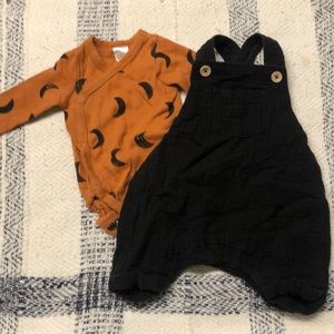 Organic Cotton Overall Set